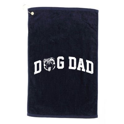Dog Dad Pug Lover Golf Towel