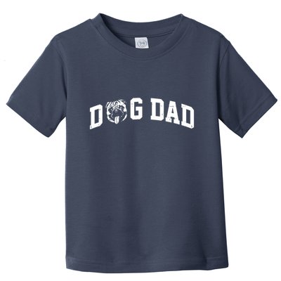 Dog Dad Pug Lover Toddler T-Shirt