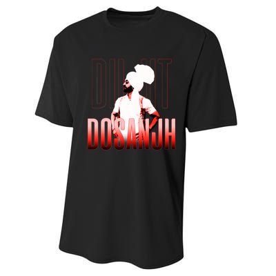 Diljit Dosanjh Punjabi Singer Desi Apparel Punjabi Performance Sprint T-Shirt