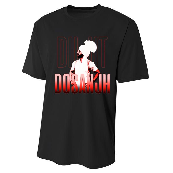 Diljit Dosanjh Punjabi Singer Desi Apparel Punjabi Performance Sprint T-Shirt