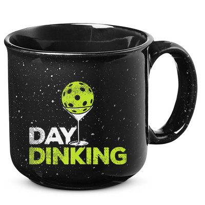 Day Dinking Pickleball Funny Pickle Ball Dink Men Women Gift 15oz Campfire Ceramic Mug