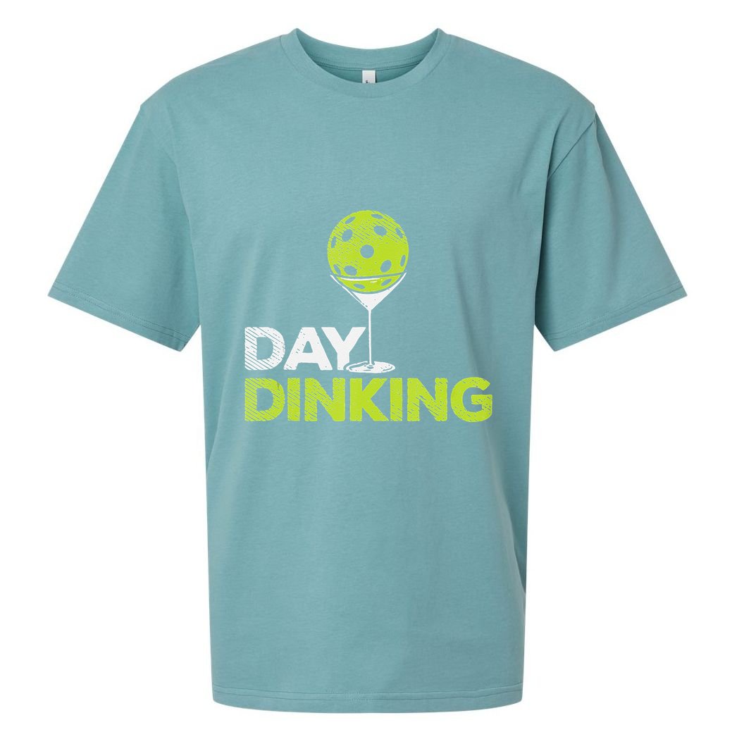Day Dinking Pickleball Funny Pickle Ball Dink Men Women Gift Sueded Cloud Jersey T-Shirt
