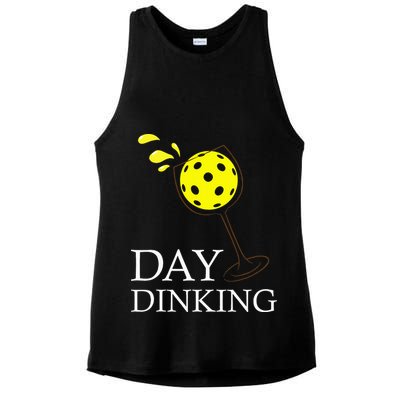 Day Dinking Pickleball Player Paddleball Lover Ladies PosiCharge Tri-Blend Wicking Tank