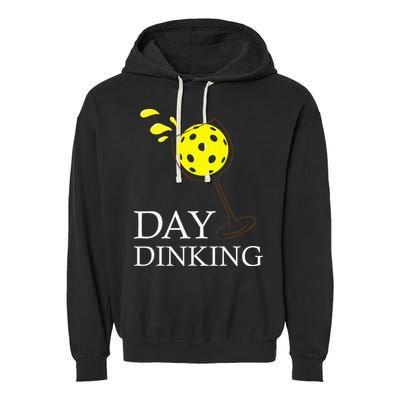 Day Dinking Pickleball Player Paddleball Lover Garment-Dyed Fleece Hoodie