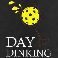 Day Dinking Pickleball Player Paddleball Lover 7 Panel Mesh Trucker Snapback Hat