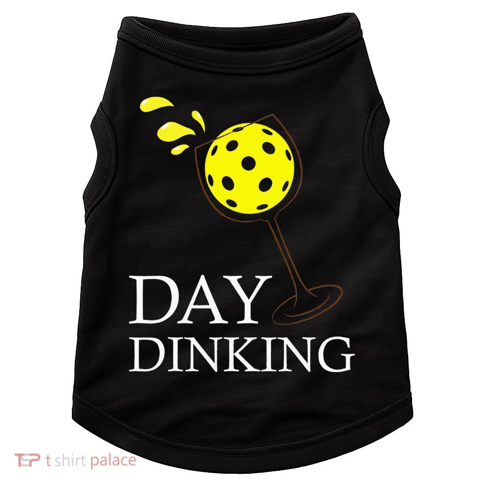 Day Dinking Pickleball Player Paddleball Lover Doggie Tank