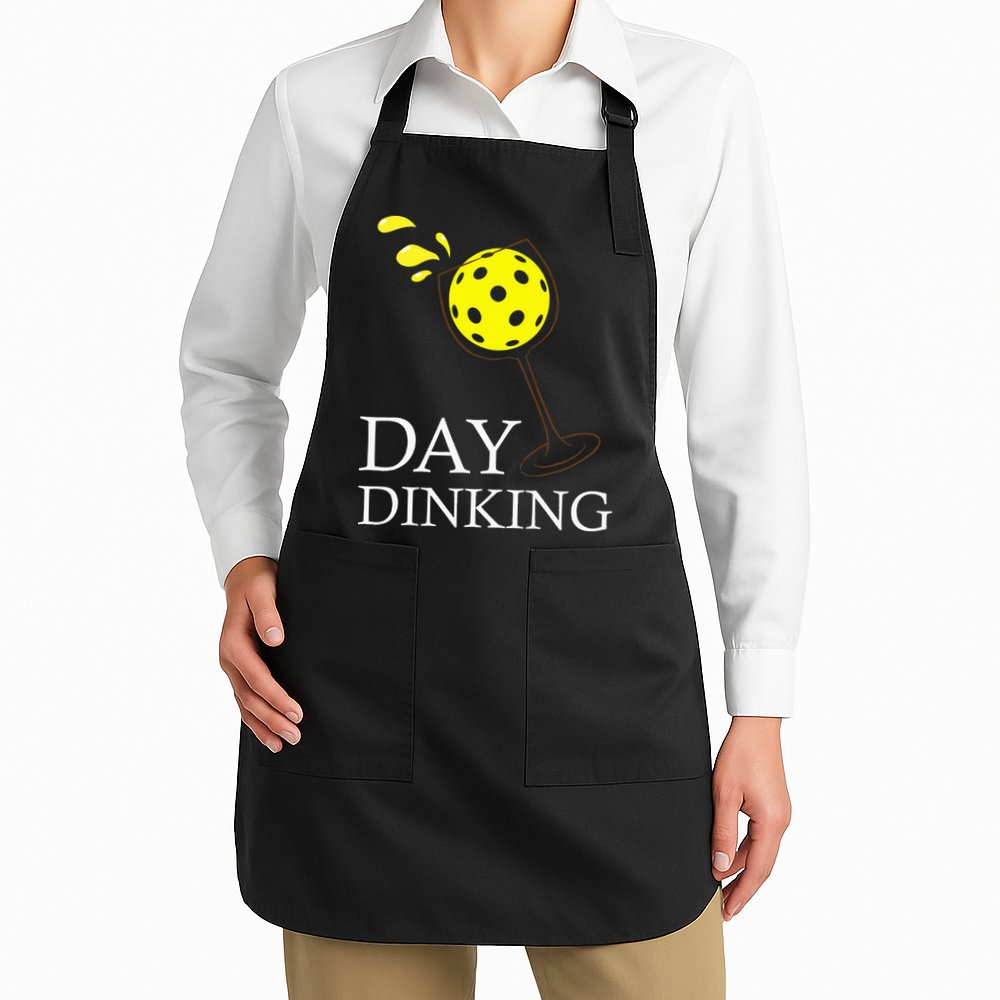 Day Dinking Pickleball Player Paddleball Lover Apron