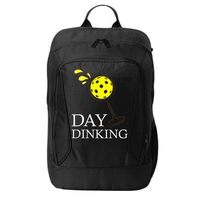Day Dinking Pickleball Player Paddleball Lover City Backpack