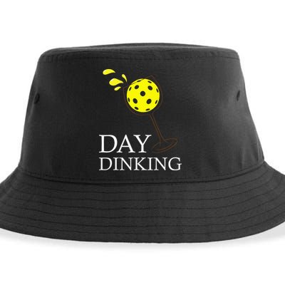 Day Dinking Pickleball Player Paddleball Lover Sustainable Bucket Hat