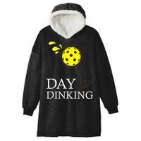 Day Dinking Pickleball Player Paddleball Lover Hooded Wearable Blanket