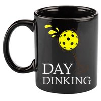 Day Dinking Pickleball Player Paddleball Lover 11oz C Handle Ceramic Mug