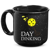 Day Dinking Pickleball Player Paddleball Lover 15oz Campfire Ceramic Mug