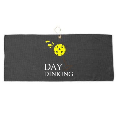 Day Dinking Pickleball Player Paddleball Lover Large Microfiber Waffle Golf Towel