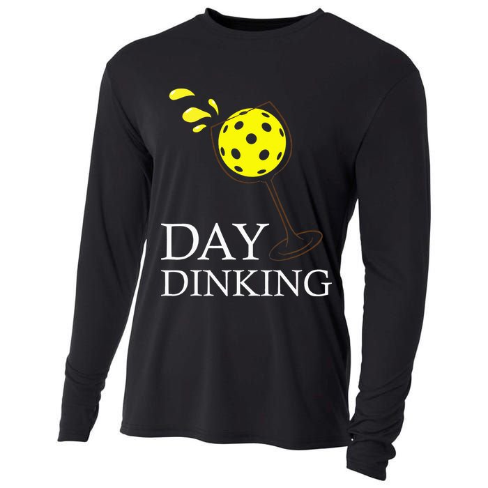 Day Dinking Pickleball Player Paddleball Lover Cooling Performance Long Sleeve Crew