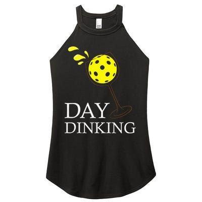 Day Dinking Pickleball Player Paddleball Lover Women's Perfect Tri Rocker Tank