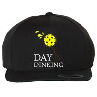 Day Dinking Pickleball Player Paddleball Lover Wool Snapback Cap