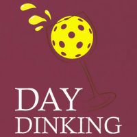 Day Dinking Pickleball Player Paddleball Lover 16oz Travel Tumbler