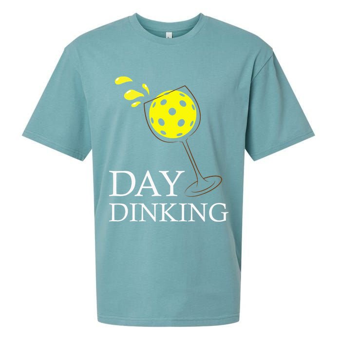 Day Dinking Pickleball Player Paddleball Lover Sueded Cloud Jersey T-Shirt