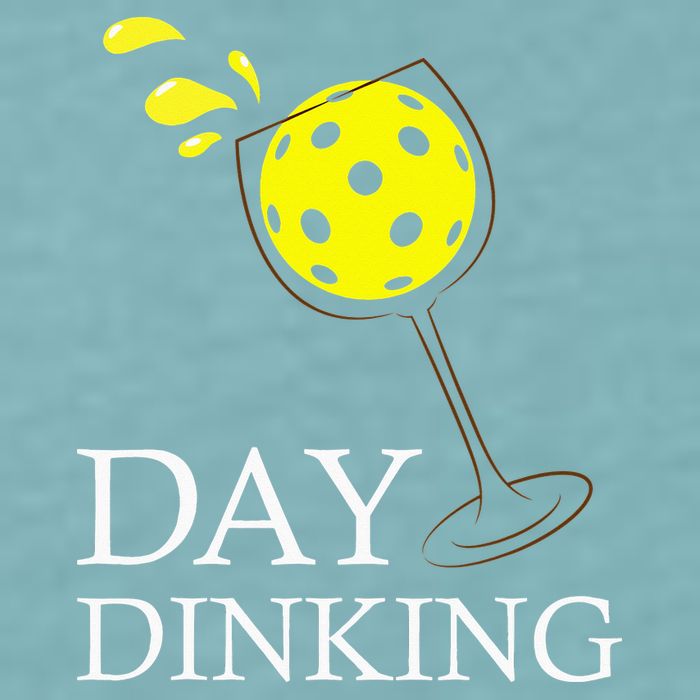 Day Dinking Pickleball Player Paddleball Lover Sueded Cloud Jersey T-Shirt