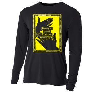 Drunk Drawn Receipts Proof Timeline Screenshots Cooling Performance Long Sleeve Crew