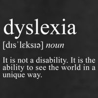 Dyslexia Definition Reading Specialist Dyslexia Awareness Gift Golf Towel
