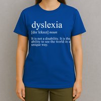 Dyslexia Definition Reading Specialist Dyslexia Awareness Gift T-Shirt