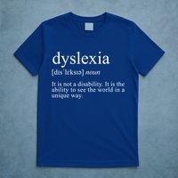 Dyslexia Definition Reading Specialist Dyslexia Awareness Gift T-Shirt
