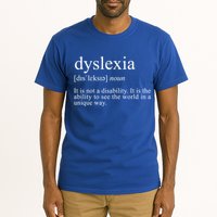 Dyslexia Definition Reading Specialist Dyslexia Awareness Gift Tall T-Shirt