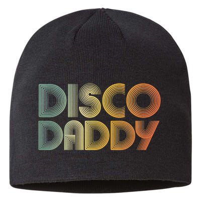 Disco Daddy Retro 60s 70s Party Costume Dad Fathers Day Sustainable Beanie