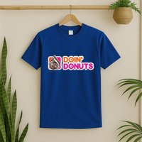 Doin Donuts Racing & Drift Car Enthusiast Turbo Motor T-Shirt