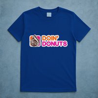 Doin Donuts Racing & Drift Car Enthusiast Turbo Motor T-Shirt