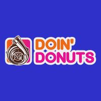 Doin Donuts Racing & Drift Car Enthusiast Turbo Motor T-Shirt