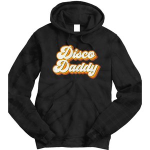 Disco Daddy Retro Matching 60s 70s Party Costume Dad Tie Dye Hoodie