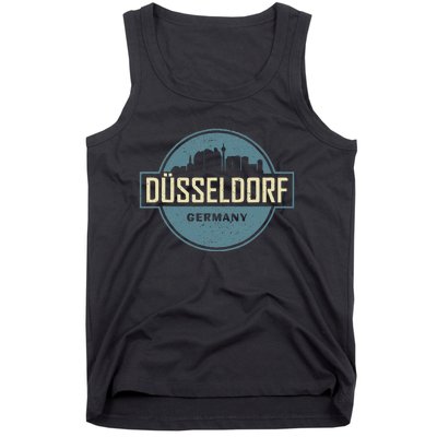 Dusseldorf Dialect Rhine Westphalia Germany Souvenir Tank Top