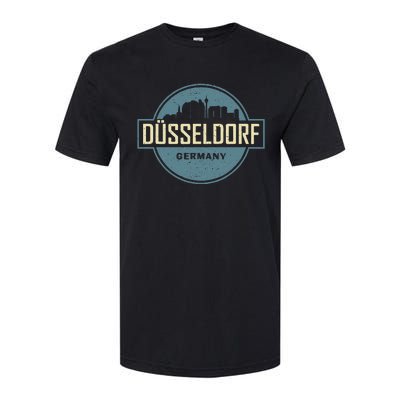 Dusseldorf Dialect Rhine Westphalia Germany Souvenir Softstyle CVC T-Shirt