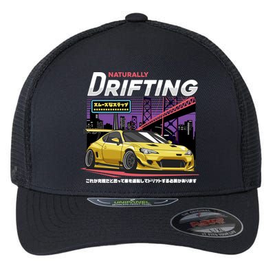 Drifting Flexfit Unipanel Trucker Cap