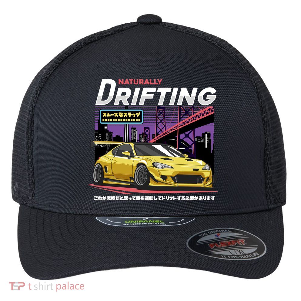 Drifting Flexfit Unipanel Trucker Cap