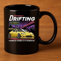 Drifting 11oz C Handle Ceramic Mug