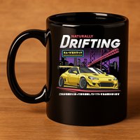 Drifting 11oz C Handle Ceramic Mug