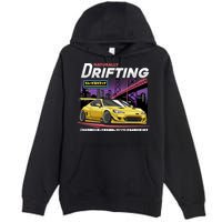 Drifting Premium Pullover Hoodie
