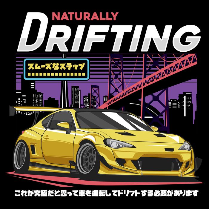 Drifting Youth Performance Sprint T-Shirt