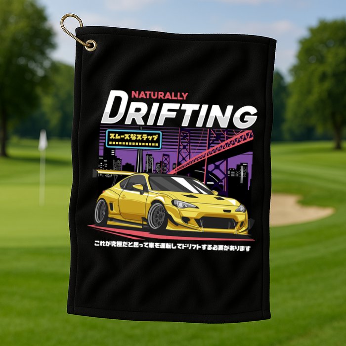 Drifting Golf Towel
