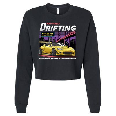 Drifting Cropped Pullover Crew
