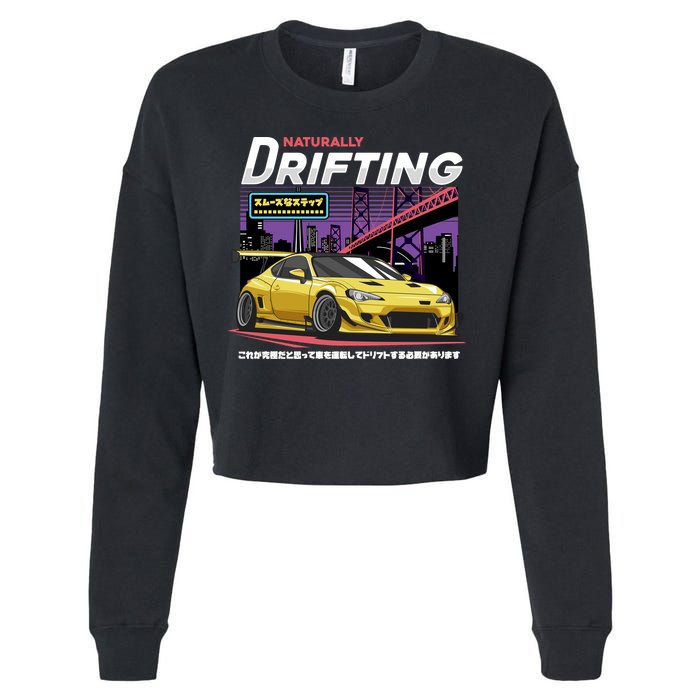 Drifting Cropped Pullover Crew