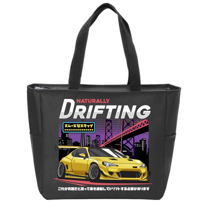 Drifting Zip Tote Bag