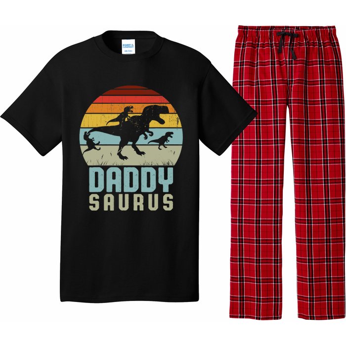 Daddysaurus Daddysaurus Rex Design Fathers Day Pajama Set