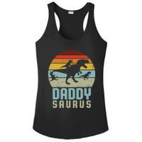 Daddysaurus Daddysaurus Rex Design Fathers Day Ladies PosiCharge Competitor Racerback Tank