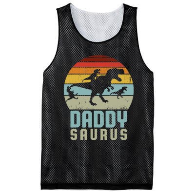 Daddysaurus Daddysaurus Rex Design Fathers Day Mesh Reversible Basketball Jersey Tank