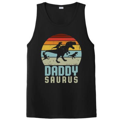 Daddysaurus Daddysaurus Rex Design Fathers Day PosiCharge Competitor Tank