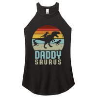 Daddysaurus Daddysaurus Rex Design Fathers Day Women's Perfect Tri Rocker Tank